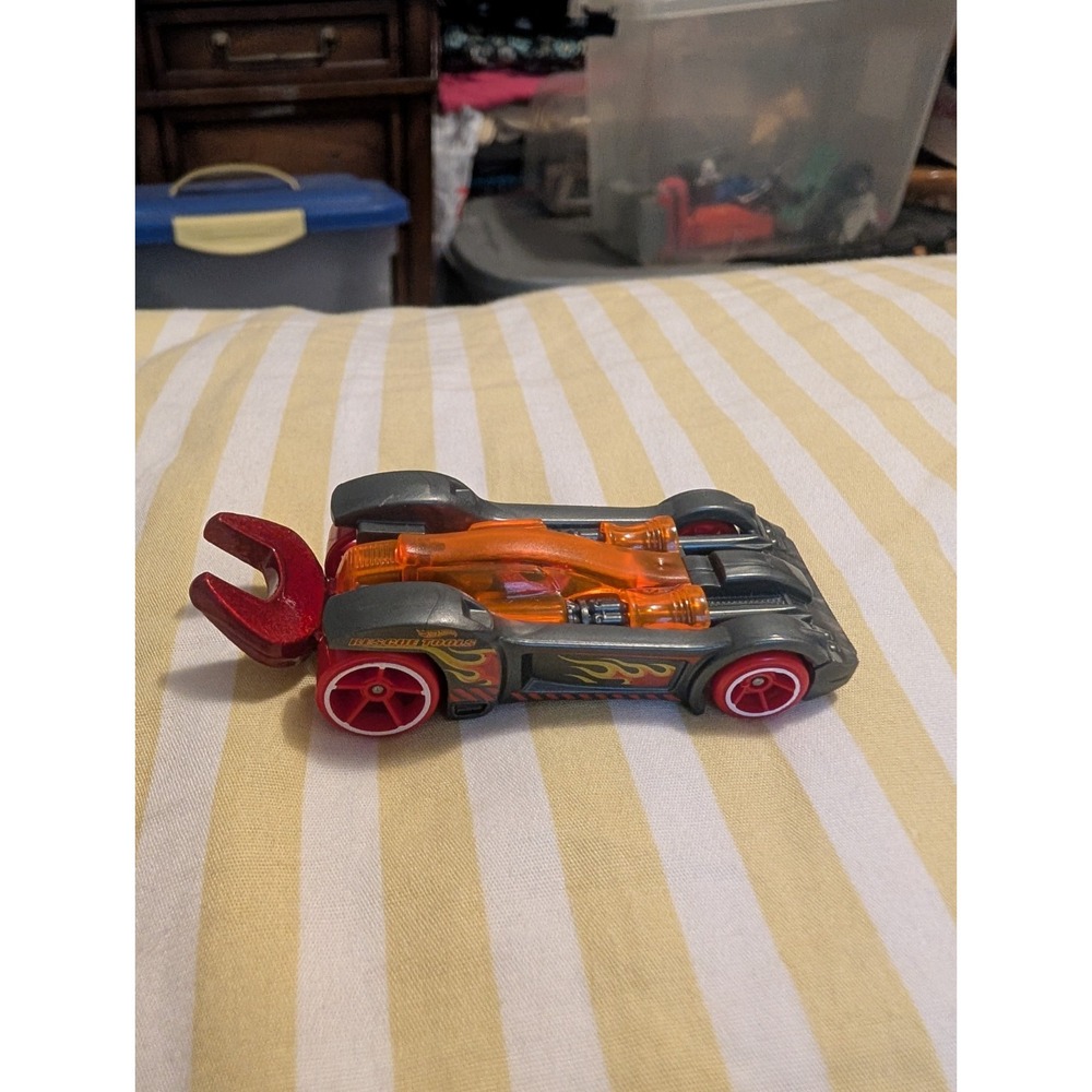 Tooligan 2009 Hot Wheels Zamac Gray Diecast Car Loose Toy Vehicle